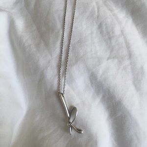 Tiffany & Co Paloma Picasso “k” necklace
